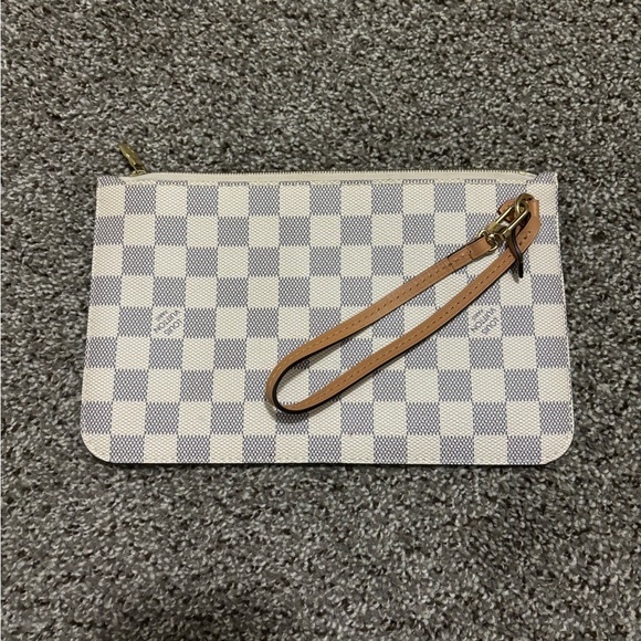 Louis Vuitton Damier Azur Neverfull MM Pouchette - Picture 2 of 10